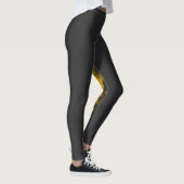 Gelbe Leggings - Einzigartiger Hintergrund (Rechts)
