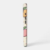 Gelbe Lehrer Schule Apfel Muster  iPhone 16 Hülle (Linke Seite)