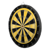 Gelbe Leinwandstruktur Dartscheibe (Vorderseite rechts)