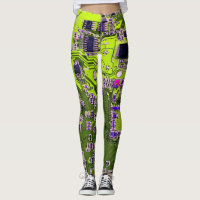 Gelbe Leiterkarte der gedruckten Leiterplatte