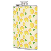 Gelbe Lemon-Flasche Flachmann (Links)