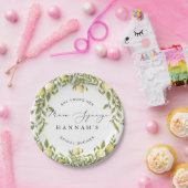 Gelbe Lemon Sorrento Mediterranes Brautparty Pappteller (Party)