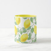Gelbe Lemon-Tasse Tasse (Zentrum)