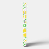 Gelbe Lemonen Case-Mate iPhone Hülle (Rückseite / Links)