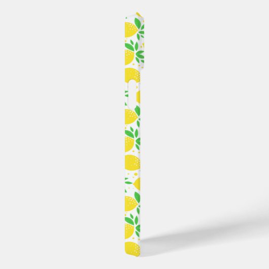 Gelbe Lemonen Case-Mate iPhone Hülle (Rückseite / Rechts)