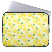 Gelbe Lemonen Laptop-Sieb Laptopschutzhülle (Vorderseite)