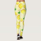 Gelbe Lemonen Leggings (Rückseite)