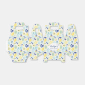 Gelbe Lemonen Minze Grün und Blau Brautparty Geschenkschachtel (Ungefaltet)