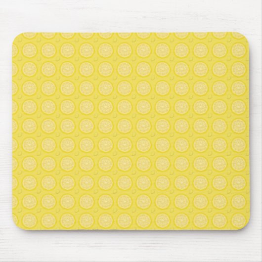 Gelbe Lemonen Mousepad (Vorne)