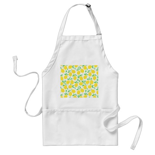 Gelbe Lemonen-Schürze Schürze (Vorne)