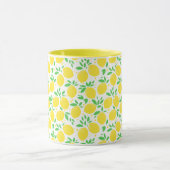 Gelbe Lemonen-Tasse Tasse (Zentrum)