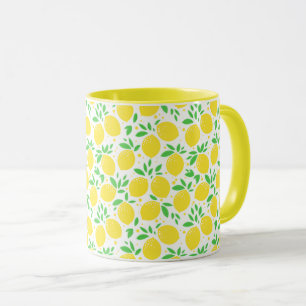 Gelbe Lemonen-Tasse Tasse
