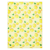 Gelbe Lemons Tischdecke (Vorderseite)