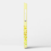 Gelbe Leuchte Wildblume Aquarell Case-Mate iPhone Hülle (Rückseite / Links)