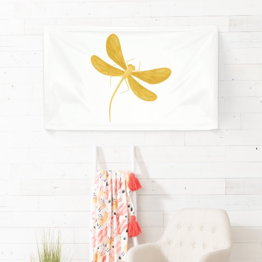 Gelbe Libelle Banner (Insitu)
