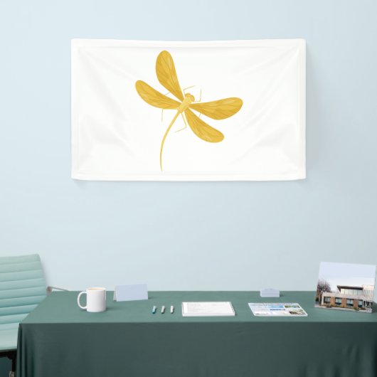Gelbe Libelle Banner (Messeveranstaltung)