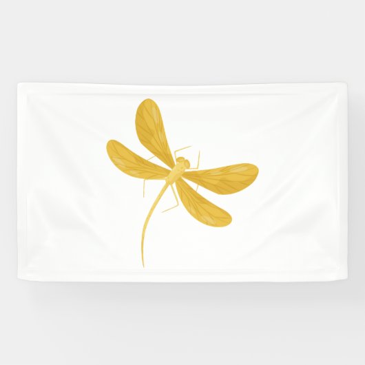 Gelbe Libelle Banner (Horizontal)