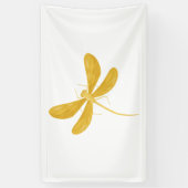 Gelbe Libelle Banner (Vertikal)