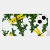 Gelbe Libfische Case-Mate iPhone Hülle (Rückseite (Horizontal))