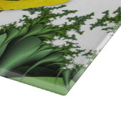 Gelbe Libfische Schneidebrett (Ecke)