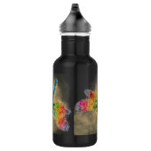 Gelbe Libfliege Edelstahlflasche (Rechts)