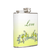 Gelbe Liebe Flachmann (Rechts)