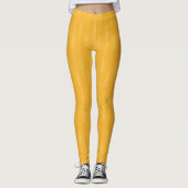 Gelbe Liebe Leggings (Vorderseite)