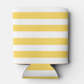 Gelbe Liegestühle Streifen Dosenkühler (Rückseite)