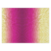 Gelbe Lila Krümmer Tischdecke (Vorderseite (Horizontal))