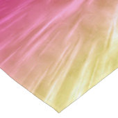 Gelbe Lila Krümmer Tischdecke (Schrägansicht)