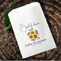 Gelbe lila Wildblume