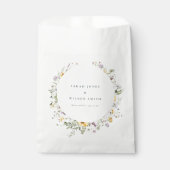 Gelbe Lilac-Wildblume Geschenktütchen (Vorderseite)
