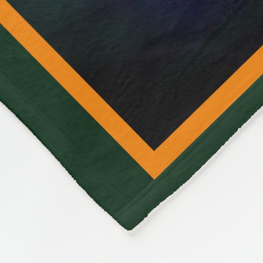 Gelbe Lilie Blume Abstrakt Personalisiert Fleecedecke (Ecke)