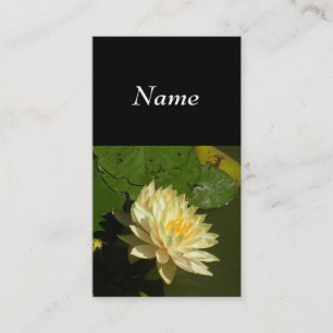 Gelbe Lilien Visitenkarte