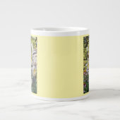 Gelbe Lilly Glas Jumbo-Tasse (Vorderseite)