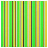Gelbe, Limone, beige und schwarz gefärbte Linien Stoff (Muster)