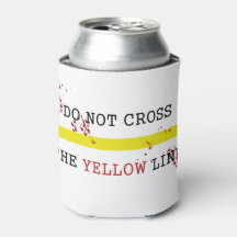 Gelbe Linie nicht überschreiten Can Cooler