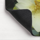 Gelbe Lotos-Blume Mousepad (Ecke)