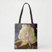 Gelbe Lotus Blossom-Tasche Tasche (Vorderseite)