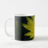 Gelbe Lotus-Wasserlilie Kaffeetasse (Links)