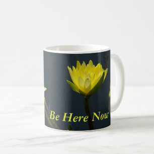 Gelbe Lotus-Wasserlilien Kaffeetasse