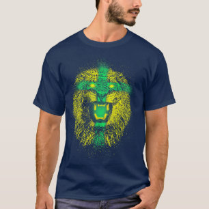 Gelbe Löwe T-Shirt