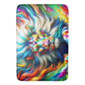 Gelbe Lunge Badematte (Vorderseite Vertikal)