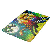 Gelbe Lunge Badematte (Schrägansicht)