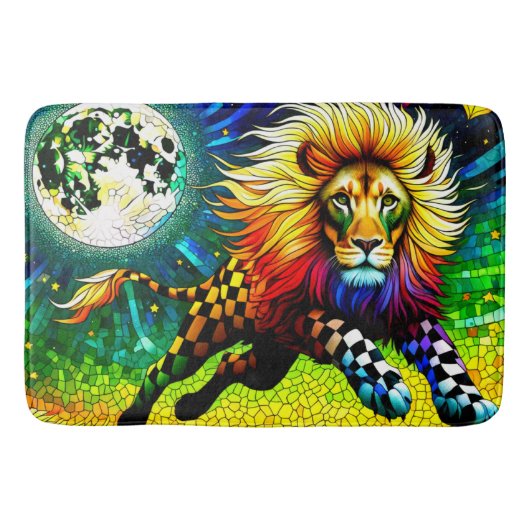 Gelbe Lunge Badematte (Vorderseite)