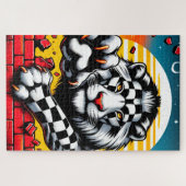 Gelbe Lunge Puzzle (Horizontal)