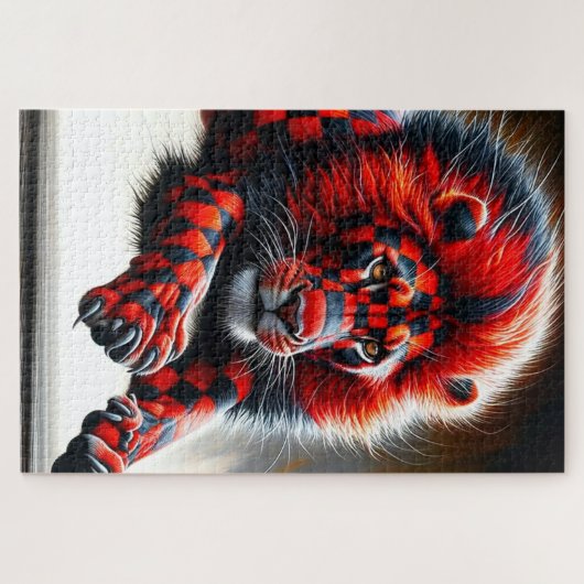 Gelbe Lunge Puzzle (Horizontal)