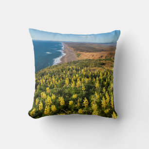 Gelbe Lupine oberhalb von Point Reyes Beach an Poi Kissen