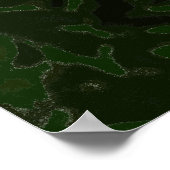 Gelbe Lüster Grafik drucken. Poster (Ecke)