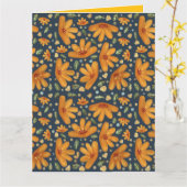 Gelbe Luxusblumen Karte (Gelbe Blume)